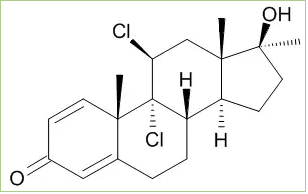 9α,11β-dichloro-17β-hydroxy-17α-methylandrosta-1,4-dien-3-one (dichloro-dianabol)